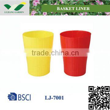 Plastic removable basket liner LJ-7001