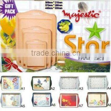 Melamine Tray Set