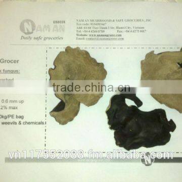 Dried Black Fungus (Auricularia polytricha)