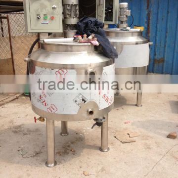 Milk pasteurization tank