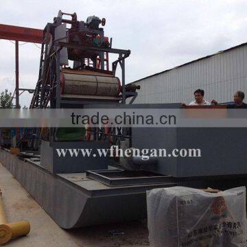 gold dredger in China