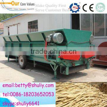 Wood debarker machinery factory supply 9 meters double roller wood tree log debarker