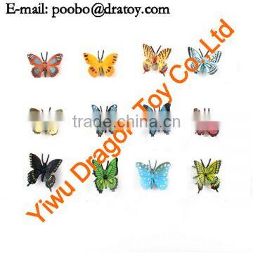 Beautiful plastic flying butterfly toys for children