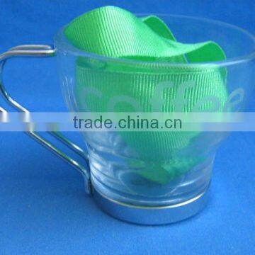 glass coffee mug with handle for dining room