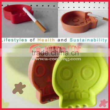 Table top durable smoking silicone Ashtray