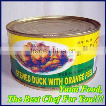 Nutrition Food Stewed Duck with Orange Peel