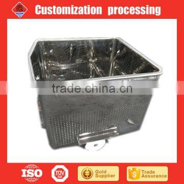 Stainless Steel Perforated Meat Bin 200L