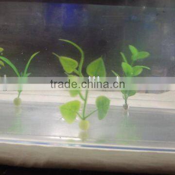 Mini Artificial Colorful Plastic Aquarium Plants