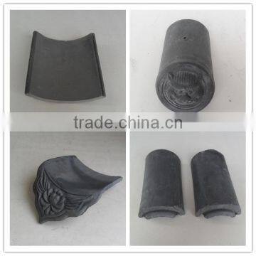 Japanese style black grey color traditional chinese roof tiles sale