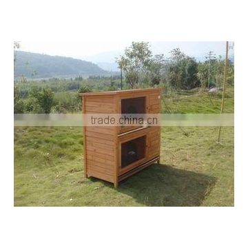 Asphalt Roof Wooden Rabbit House