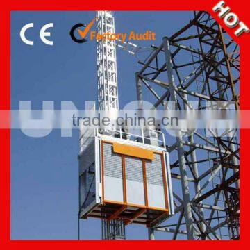 construction hoist/building construction elevator/building lifting machine with CE, BV