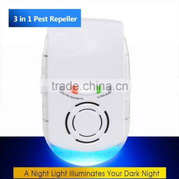 Visson X-pest Hot Selling VS-326 Dual Ultrasonic Multifunctional Dog Cat Fish Bird Pest Control Pest Repeller photo-2