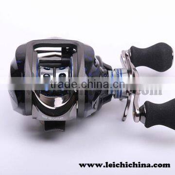 Machine cut aluminum fishing CNC low profile bait casting reels