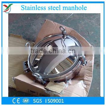 Stainless steel manhole cover with material SS 316l