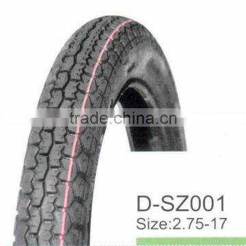 China hot selling tires 2.75-17 motorcycle tire