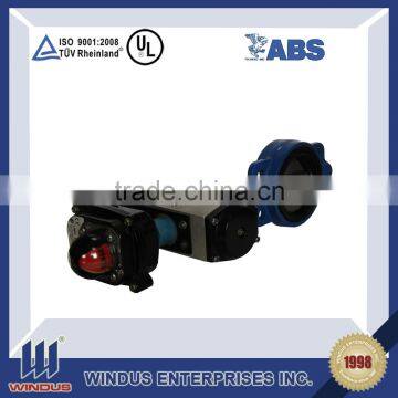 PN54 Pneumatic Hydraulic Drive Tri-clamp Butterfly Valve photo-5