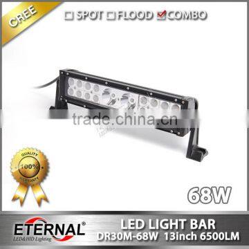 13inch 68W combo led light bar for 4x4 racing off-road wrangler rubicon Hummer 4WD bugggy equipment truck trailer