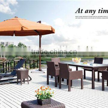 CH-H09 garden furniture rattan furniture rattan dining set