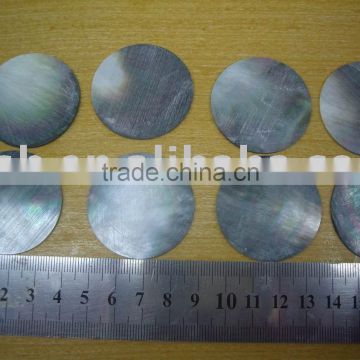 black lip nacre sea shell blank plate