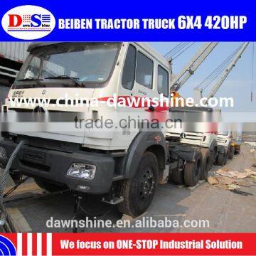North Benz WEICHAI Engine 420hp 6x4 10wheels BEIBEN Tractor Truck photo-6