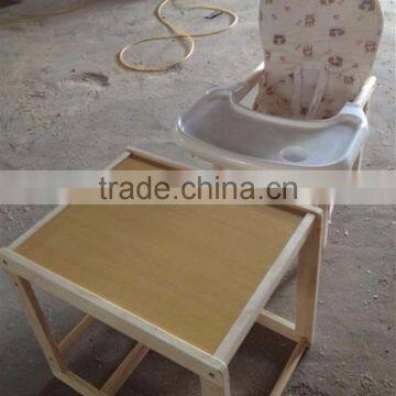 Manufacture Wooden Baby Highchair Multi-function Baby Eating Chair photo-3