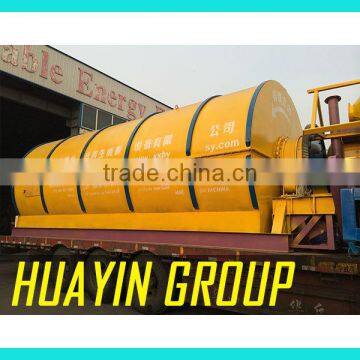 Pyrolysis Gasifier Plastics Raw Material to Oil Pyrolysis Machine