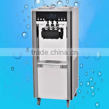 304 stainess steel Italy compressor softy ice cream machine, machine for making ice cream(BQ-S60)