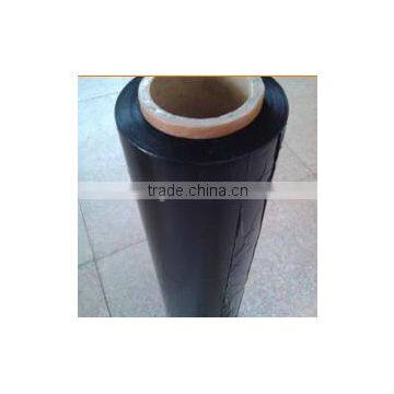 lowest price jumbo roll stretch film black color