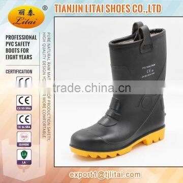 Industrial pvc gumboots mining safety shoes