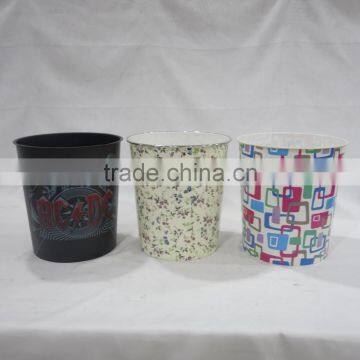 PP material Home use colorful plastic rubbish bin