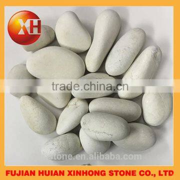 Natural Snow White Pure Pebble Stone photo-5