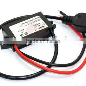 15W Waterproof DC-DC Power Converter With USB Output 12v to 5v,3A photo-3