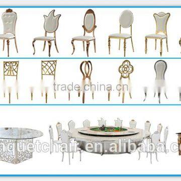 Blue Fashion Stainless Steel Dining Chair for Sale photo-4