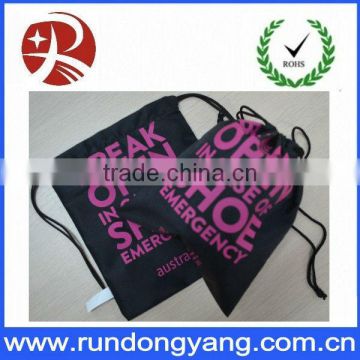 wholesale cotton fabric drawstring bag