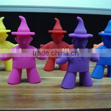 High Quality Clown -shaped Silicone Chopsticks Holder photo-4