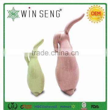 2016 Lovely Porcelain Rabbit Figurines Decoration photo-2
