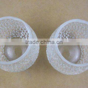 Pocking Mark Glass Candle Holder photo-2