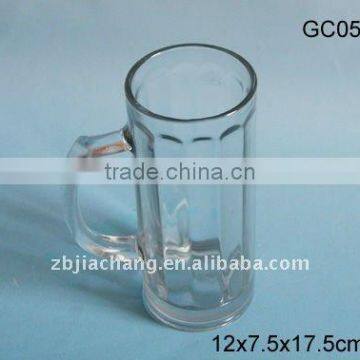 high quality glass mug cups with handles