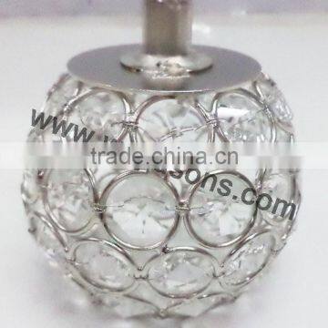 Candle Stick Holders,crystal Beaded Votive Candle Holders photo-5