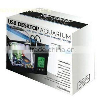 Plastic Fascinations USB Mini Desktop Fish Tank Aquarium photo-3