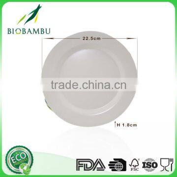 Green Technology Food Grade Professional Bamboo Fiber Plates photo-3