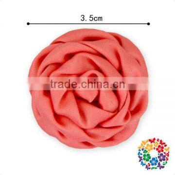 Wholesale Best Price 19 Colors Ribbow Rose Wedding Ornament Appliques Fake Flower photo-3