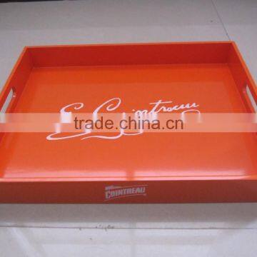 Food Serving Tray Home Wooden Trays Orange photo-4