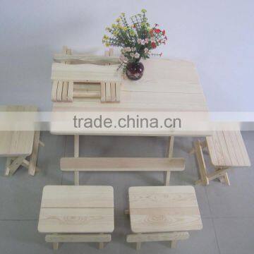 Heavy-duty Space-saving Dining Table and Chairs photo-6