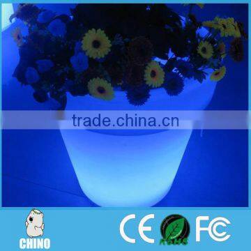 Light up Garden Tall Round LED Flower Pots&planters photo-2