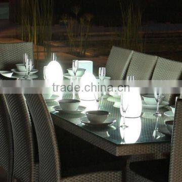 Wholesale Solar Powered Growing Plastic Waterproof LED Table Lamp With 16 Colors Change photo-6