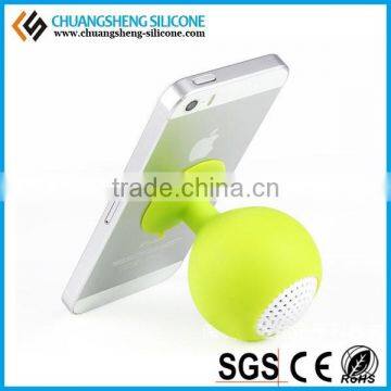 Waterproof Mini Wireless Bluetooth Mobile Phone Holder Stand Pad Speaker