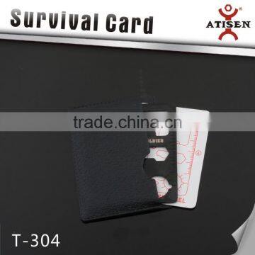 Colorfull Black Multi Card ,stainless Steel Survival Multi-functional in One Card photo-2