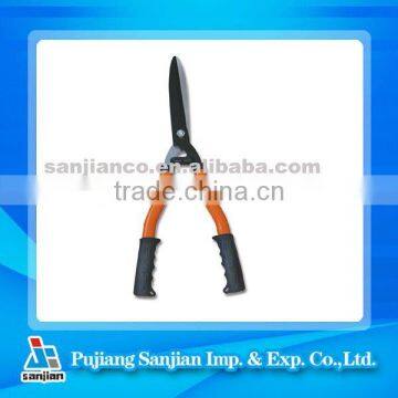 Long hande Anti-Slip Grip Hedge Shear, wavy blade hedge shear, garden tools