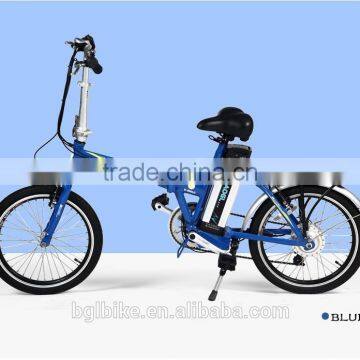 20 Inch Electric Folding Bicycle With 250w Bushless Hub Motor photo-3